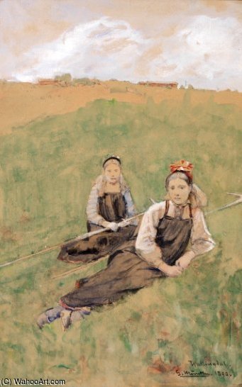 Hallingjenter — Gerhard Morgenstjerne Munthe
