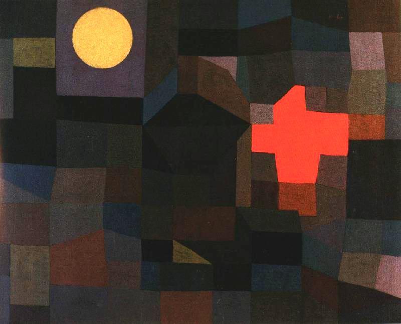 Fire At Full Moon — Paul Klee