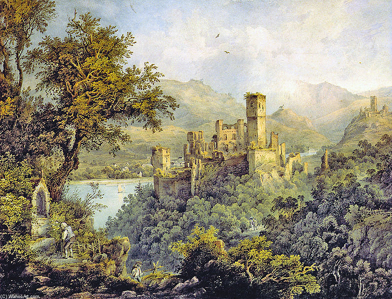 Burg Stolzenfels — Karl Bodmer