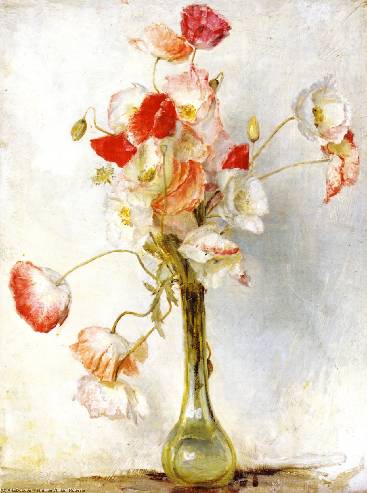 Poppies — Thomas William Roberts
