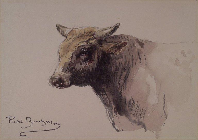 Head Of A Bull 1 — Rosa Bonheur
