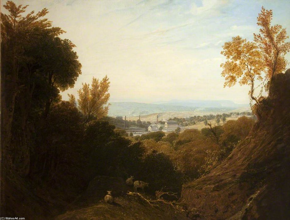 Broad Oak Printworks, Near Accrington — William Linton