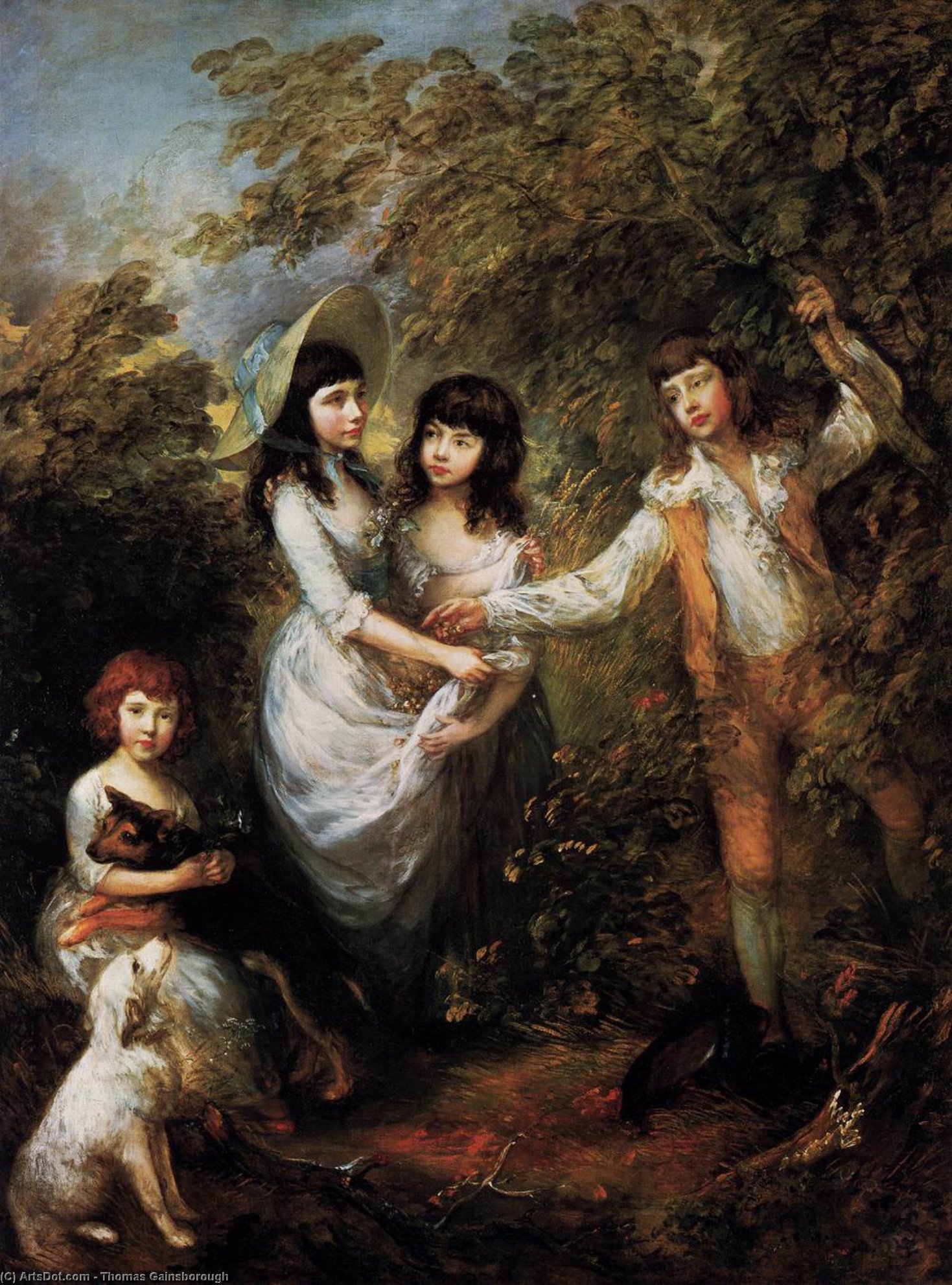 The Marsham Children — Thomas Gainsborough