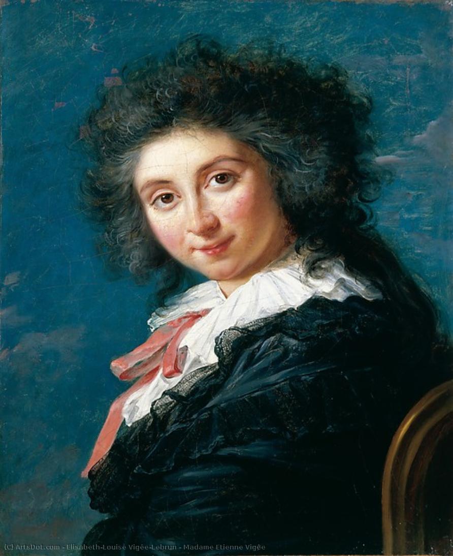 Madame Etienne Vigée — Elisabeth-louise Vigée-lebrun