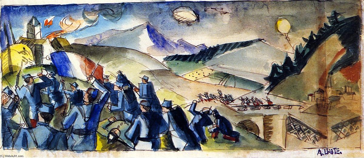 War: The Attack — André Lhote