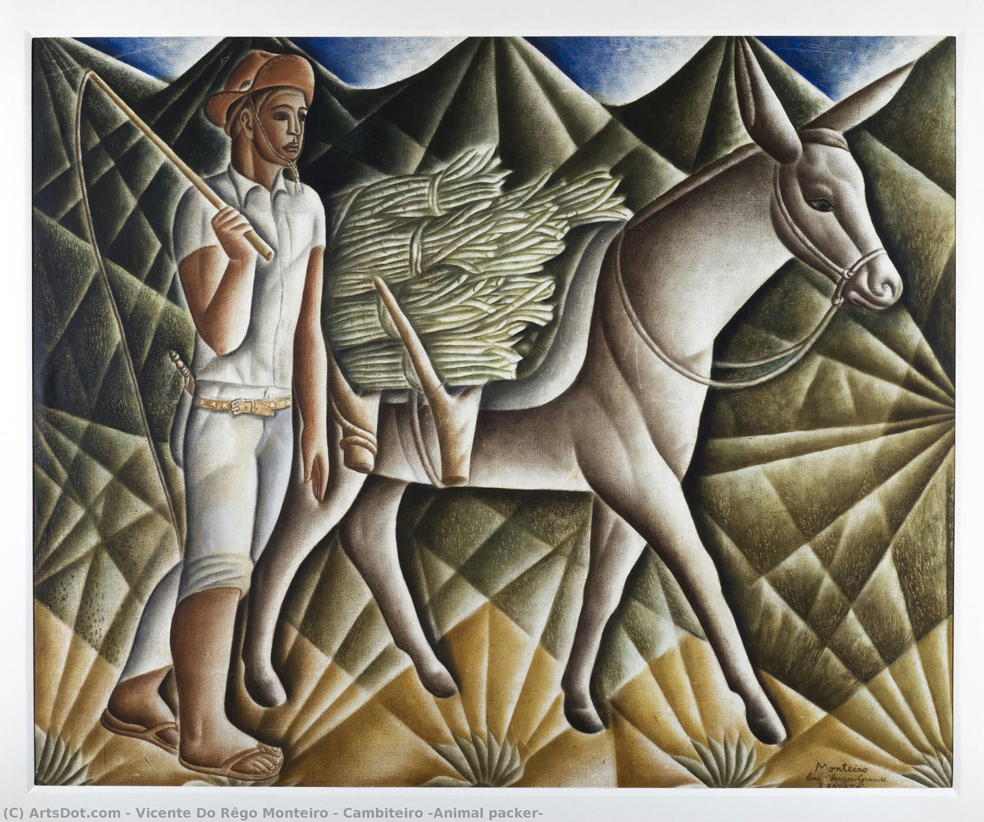 Cambiteiro (animal Packer) — Vicente Do Rêgo Monteiro