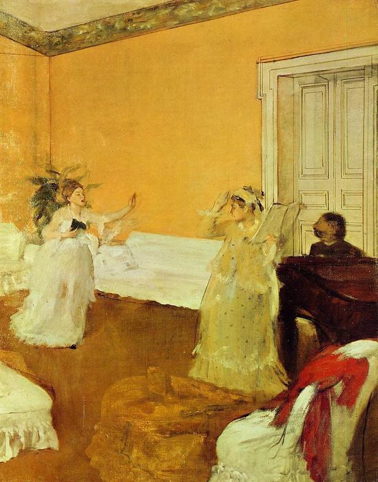 The Rehearsal — Edgar Degas