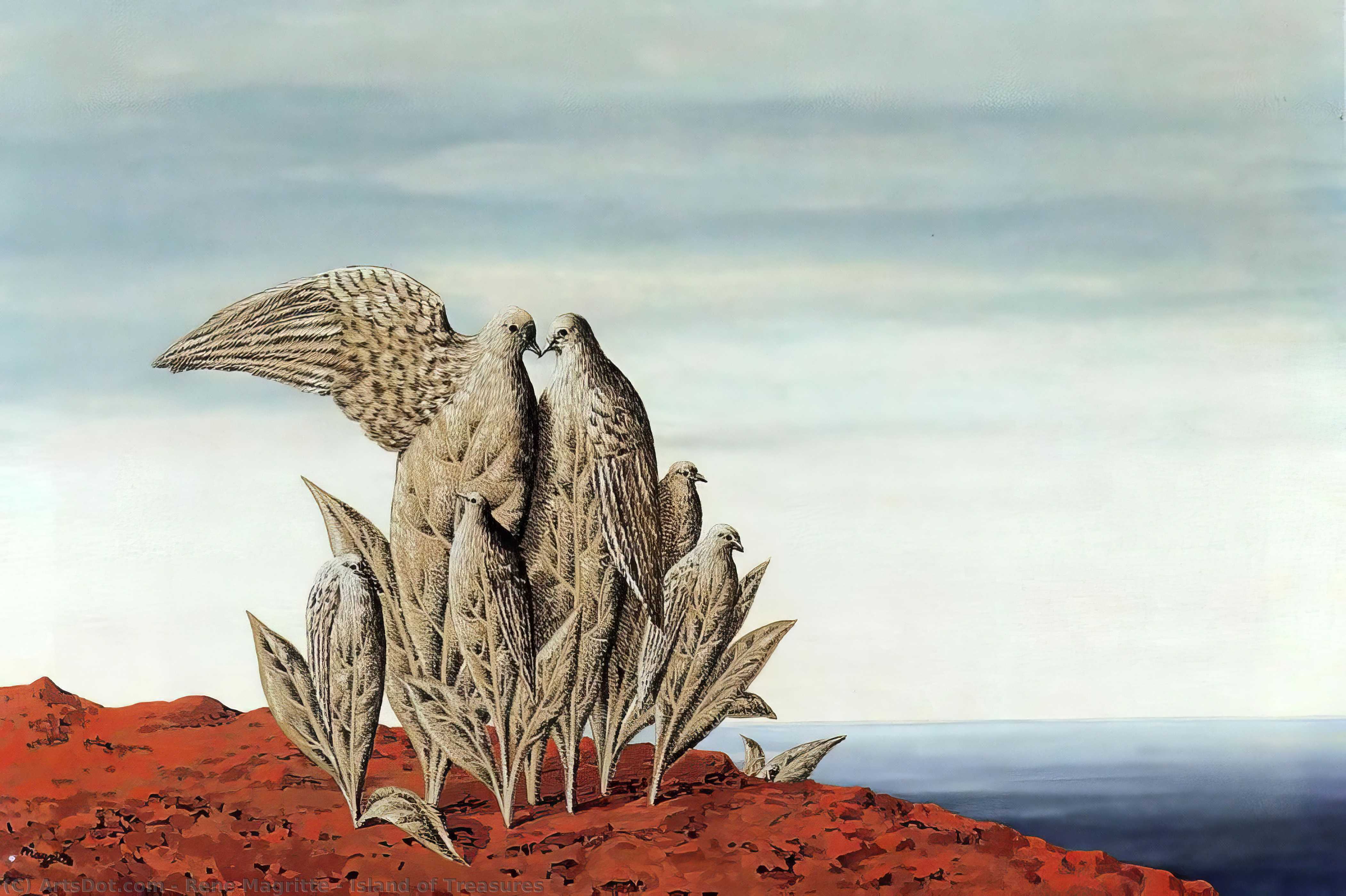 Island Of Treasures — René Magritte