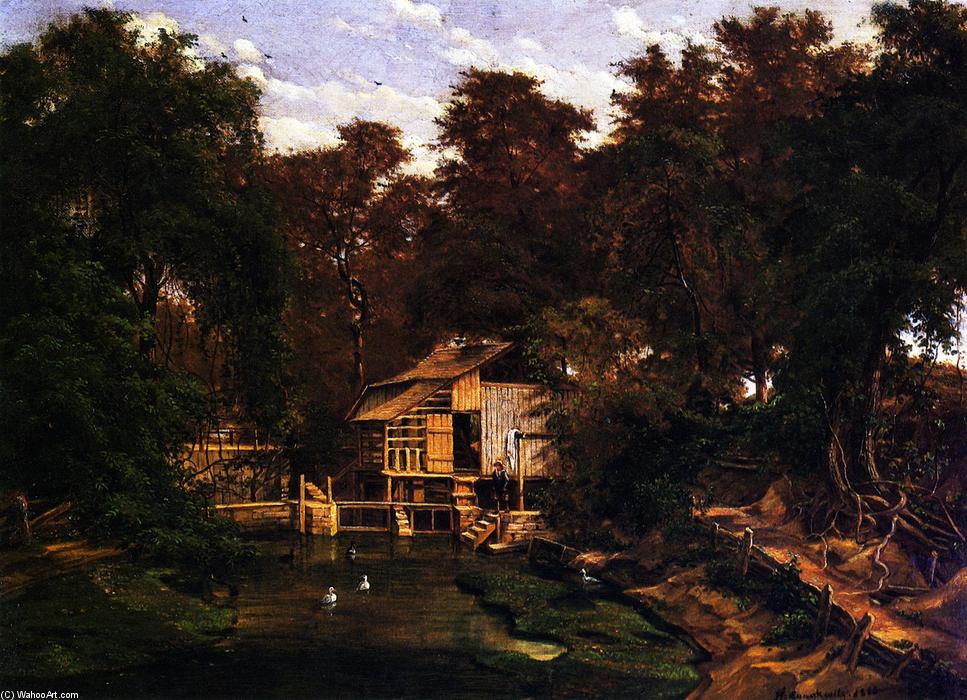 Paggi's Mill On Barton Creek — Herman Lungkwitz