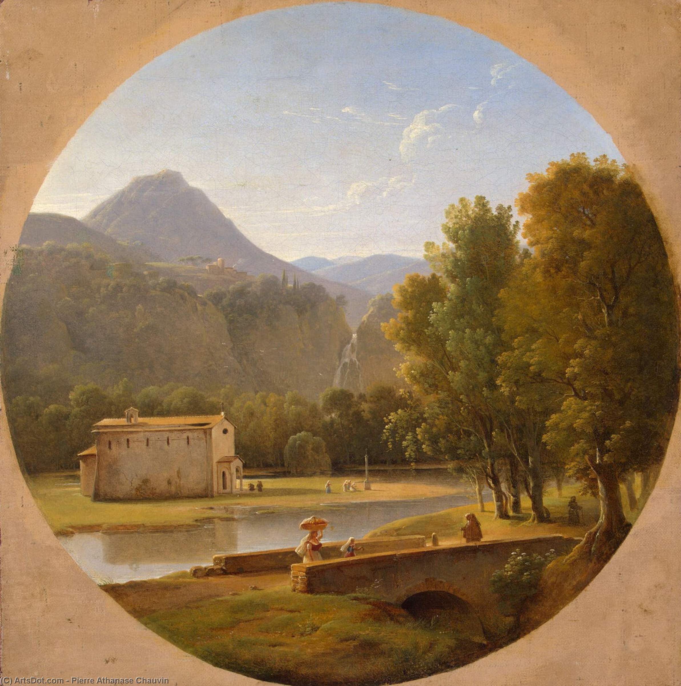 Italienische Landschaft — Pierre Athanase Chauvin