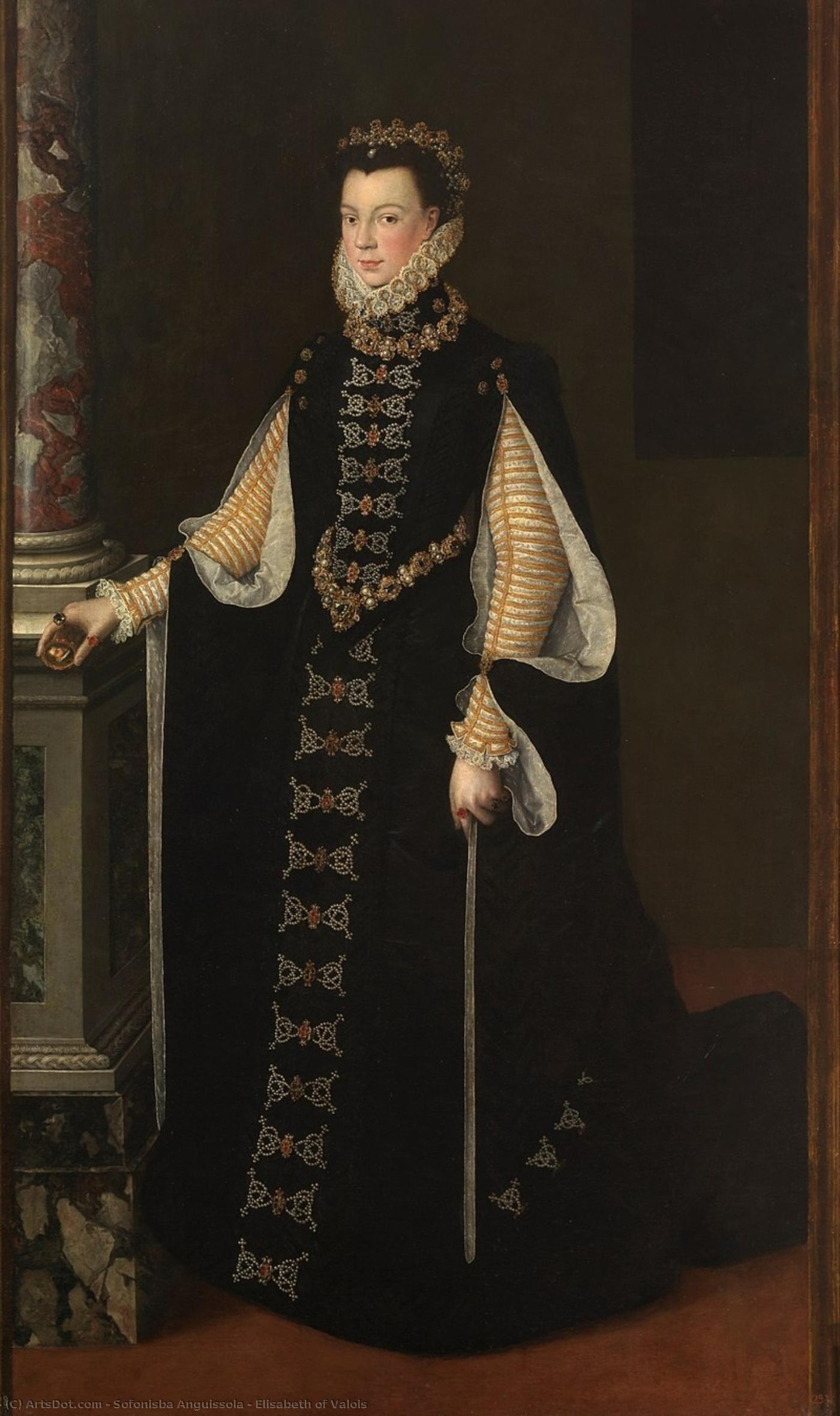 Elisabeth Of Valois — Sofonisba Anguissola
