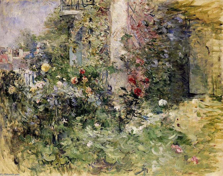 The Garden At Bougival — Berthe Morisot
