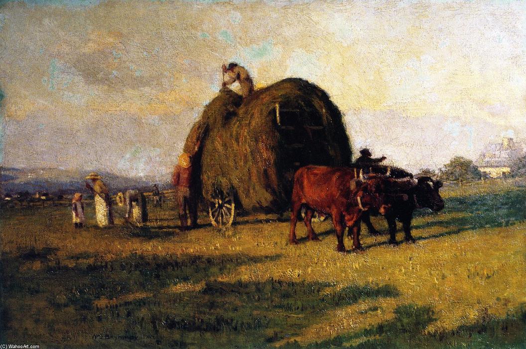 Haying Near Quegec, Beaupré — William Brymner