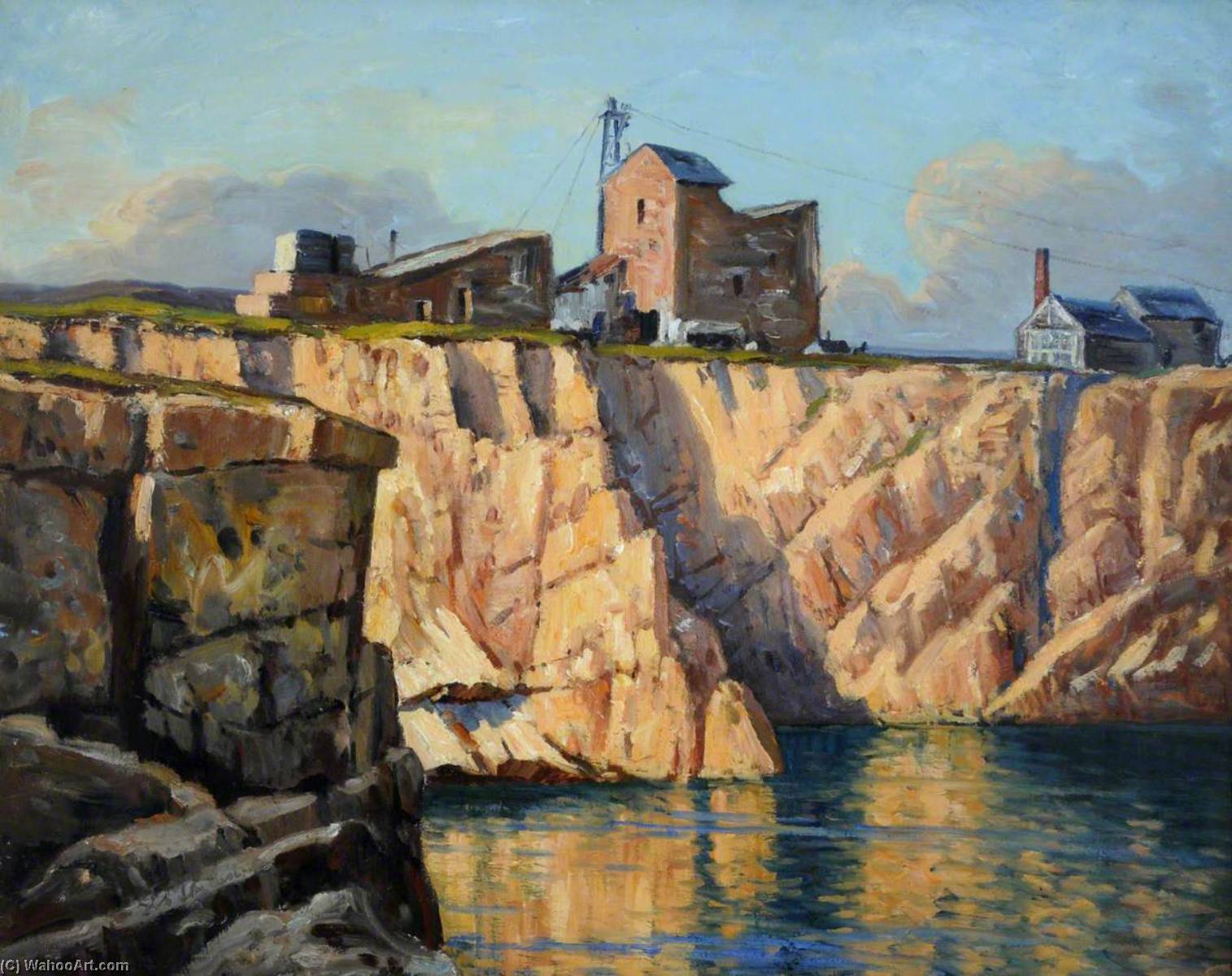 Corbiere Quarry — Francis William Synge Le Maistre