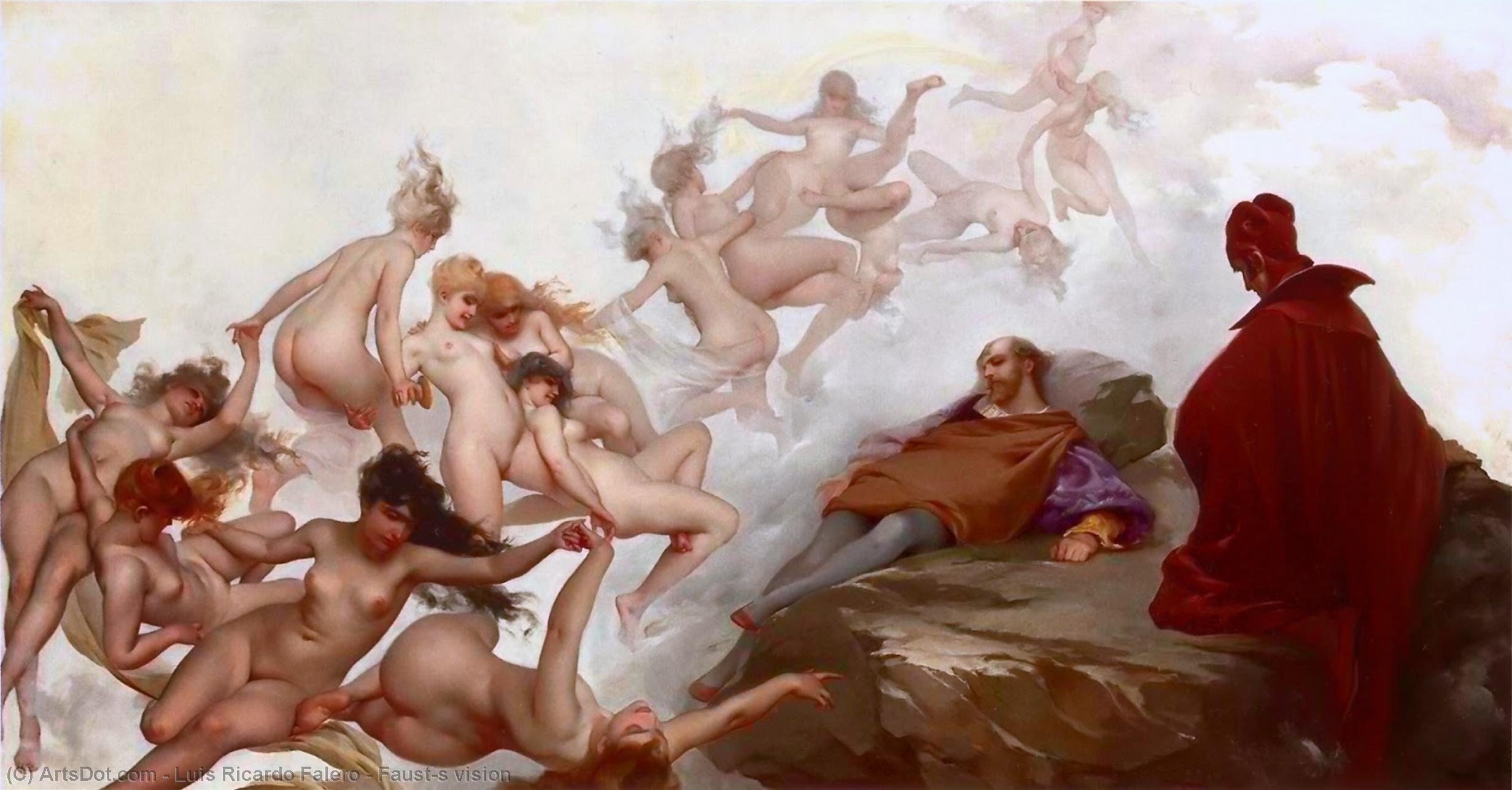 Faust’s Vision — Luis Falero