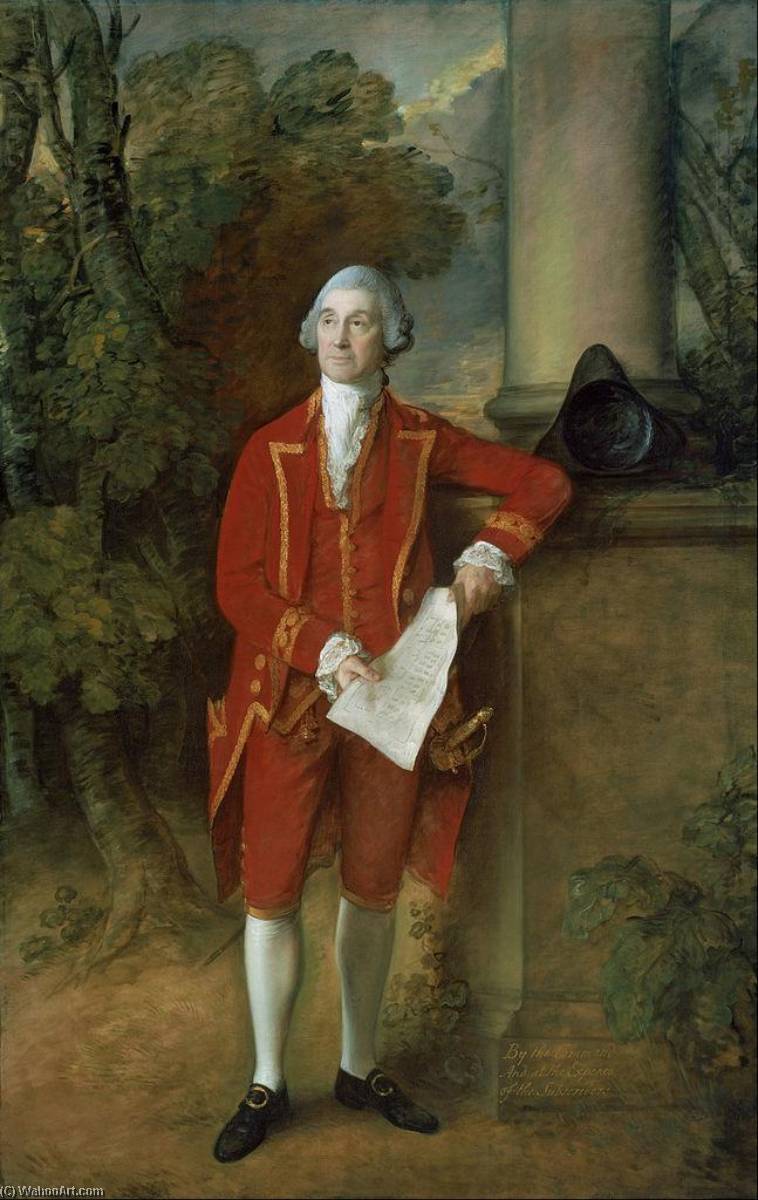 John Eld Of Seighford Hall, Stafford — Thomas Gainsborough