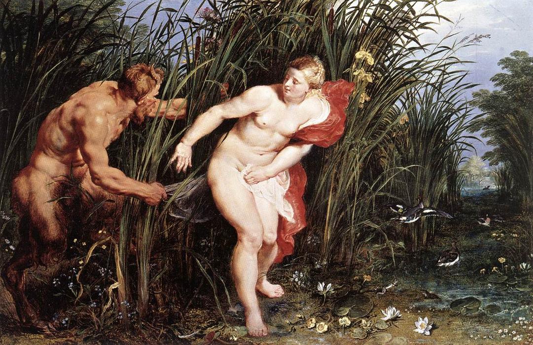 Pan And Syrinx — Peter Paul Rubens