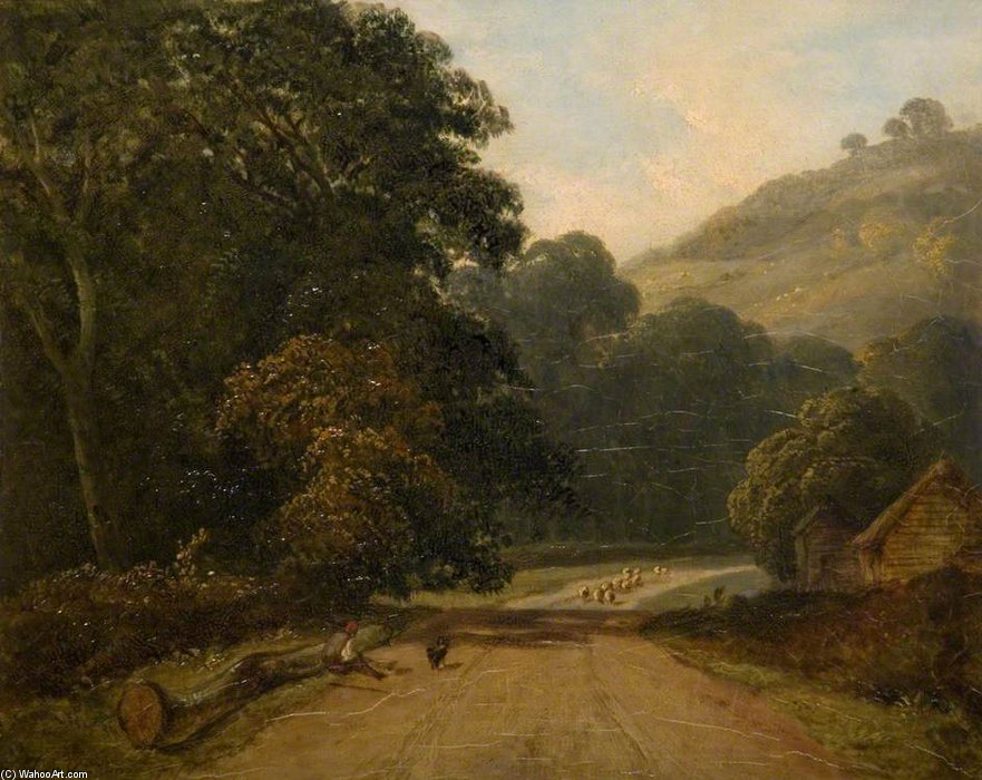 Landscape With Sheep — James Arthur O Connor