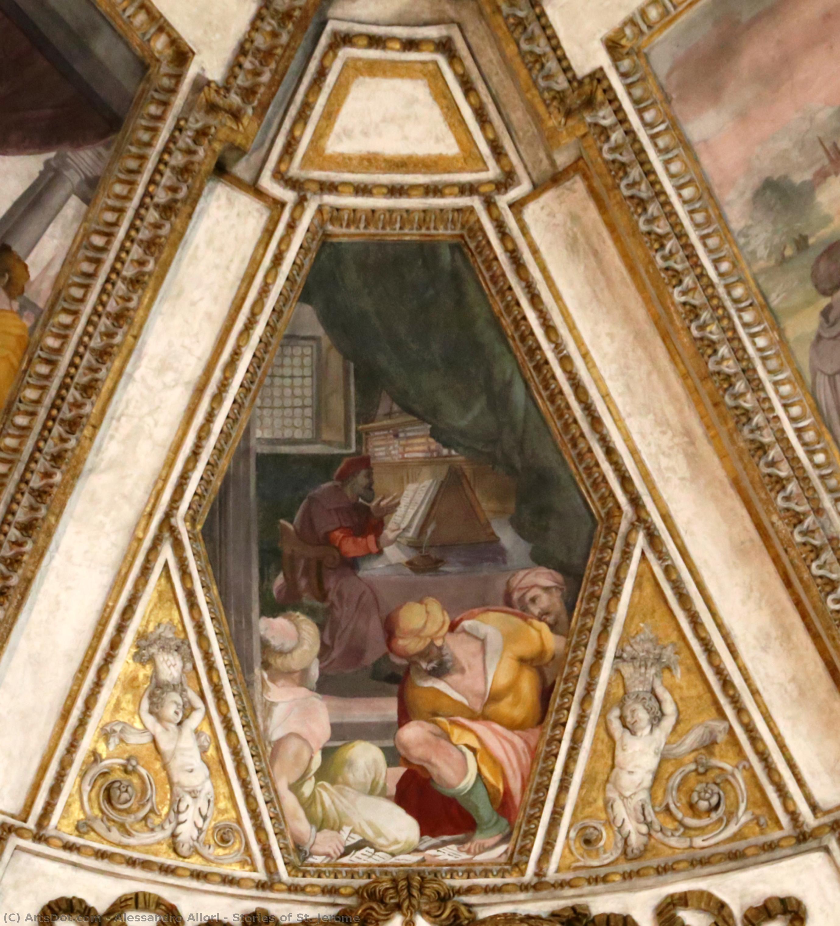 Stories Of St. Jerome — Alessandro Allori