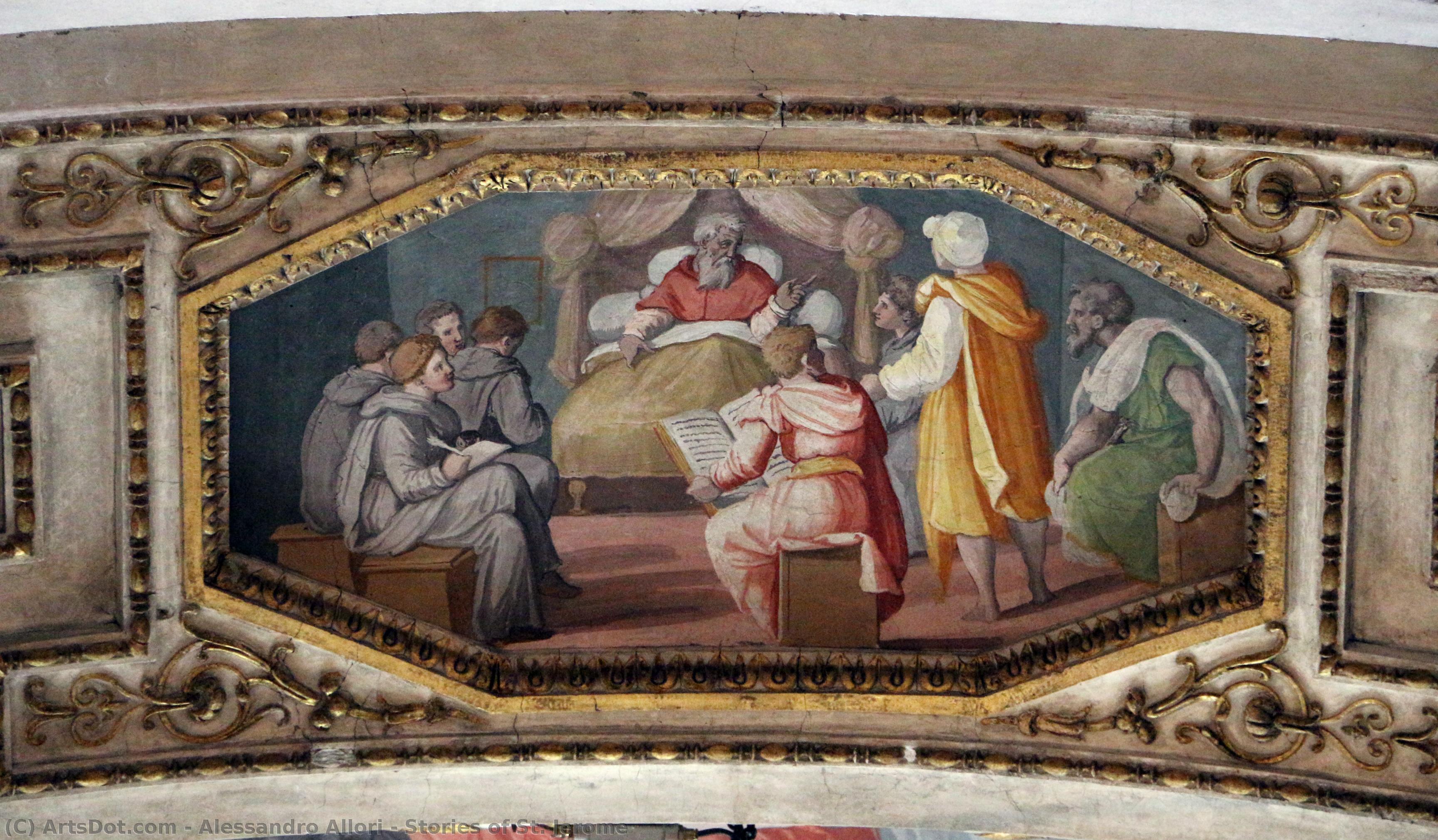 Stories Of St. Jerome — Alessandro Allori