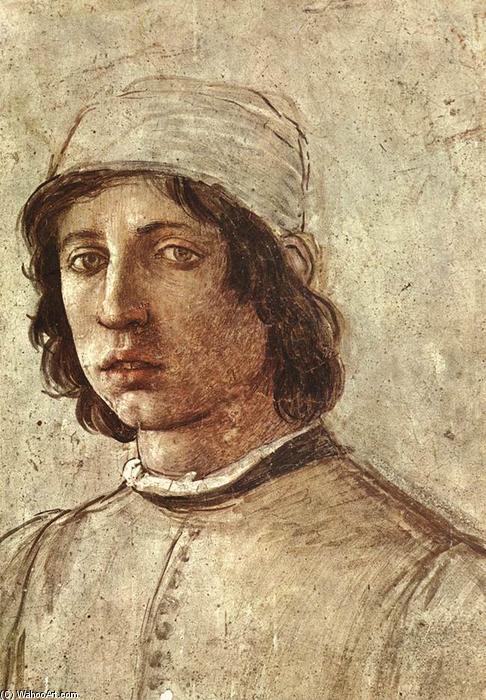 Self-portrait (detail) — Filippino Lippi