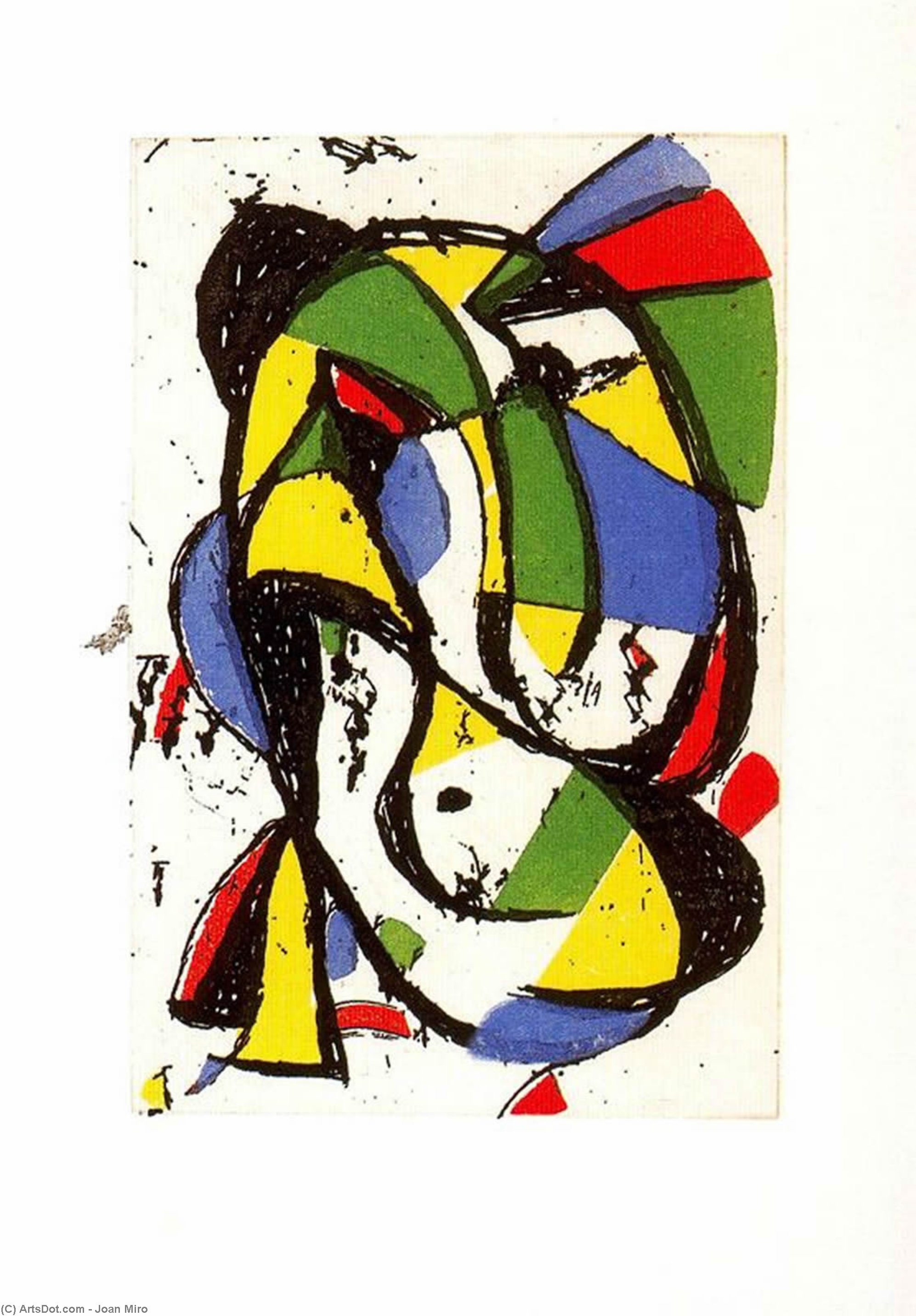 Del Llibre Temps Actuel De Louis Aragon — Joan Miró