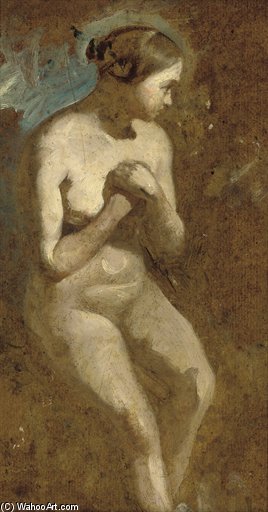Seated Nude - — William Etty