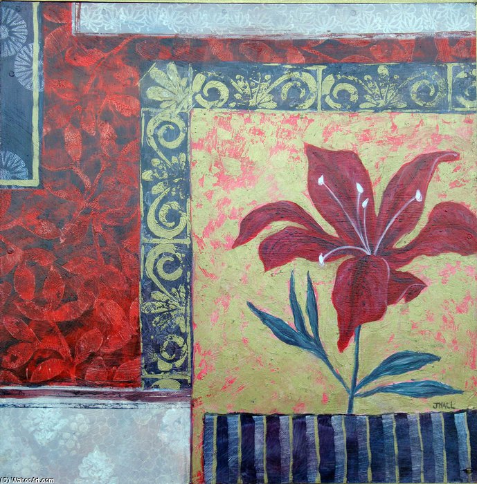Lily On Gold — Jean Warin