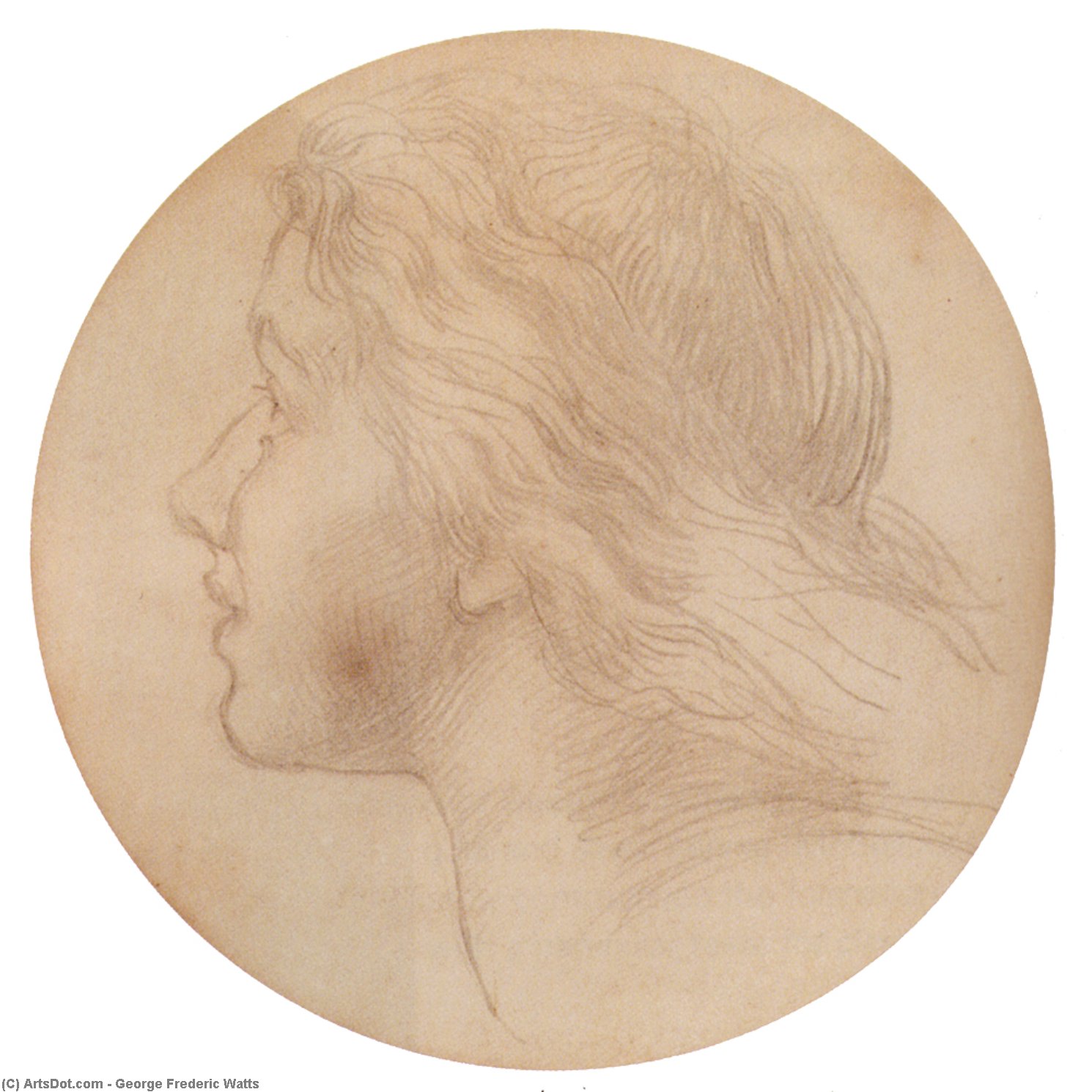 Portrait Of Ellen Terry — George Frederic Watts