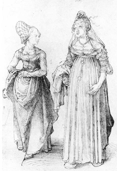 Mujeres De Núremberg Y Venecia — Albrecht Dürer