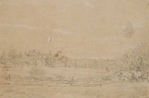Landscape With A Country House — John Frederick Lewis