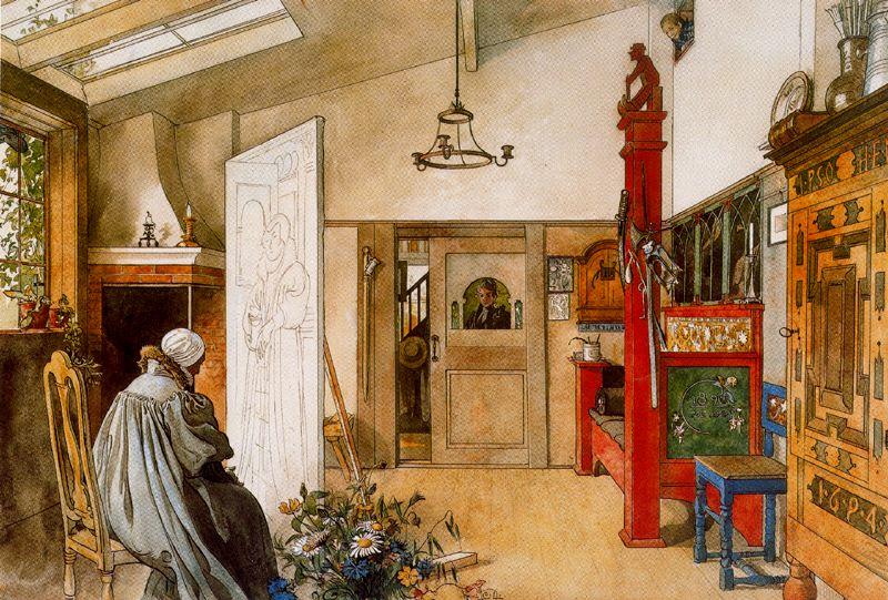 The Studio 1 — Carl Larsson