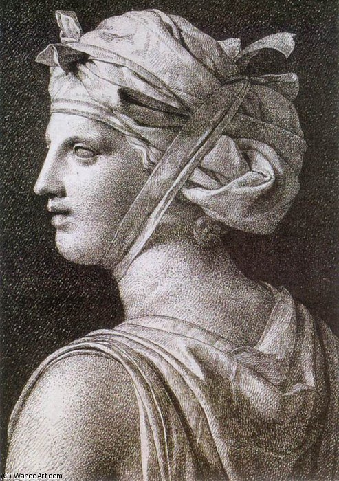 Woman In A Turban — Jacques-louis David