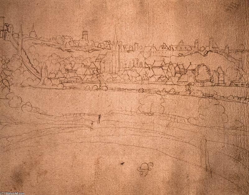 Travel Sketchbook (folio 38v) — Hans Cranach