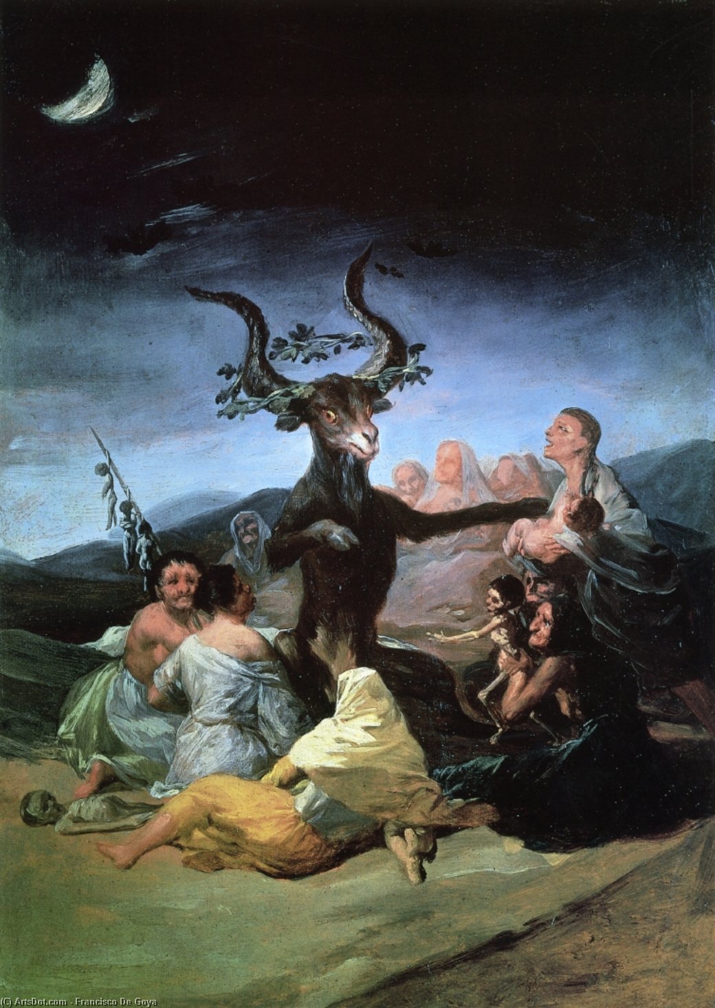 The Witches' Sabbath — Francisco José De Goya Y Lucientes