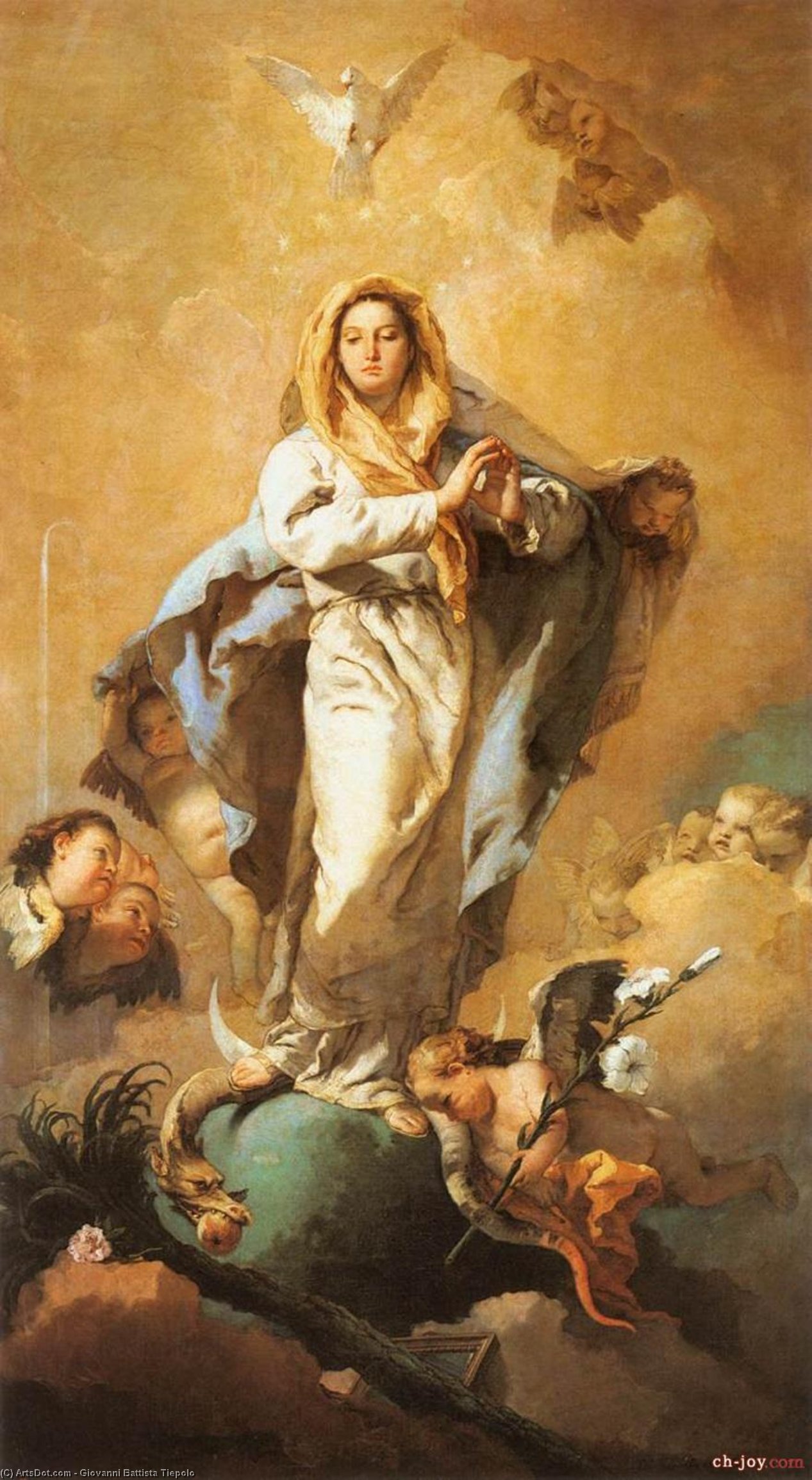 The Immaculate Conception — Ђовани Батиста Тијеполо