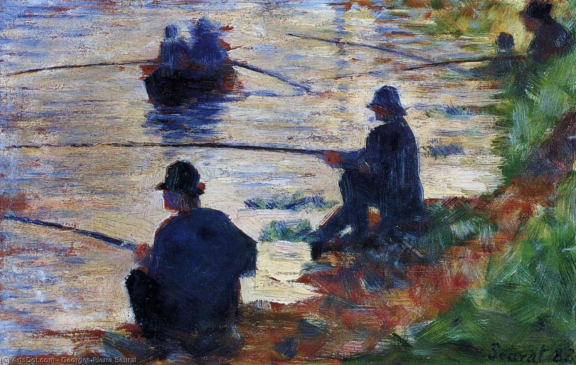 Fishermen — Georges Seurat
