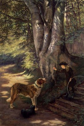 A Game Of Ball — William Biscombe Gardner
