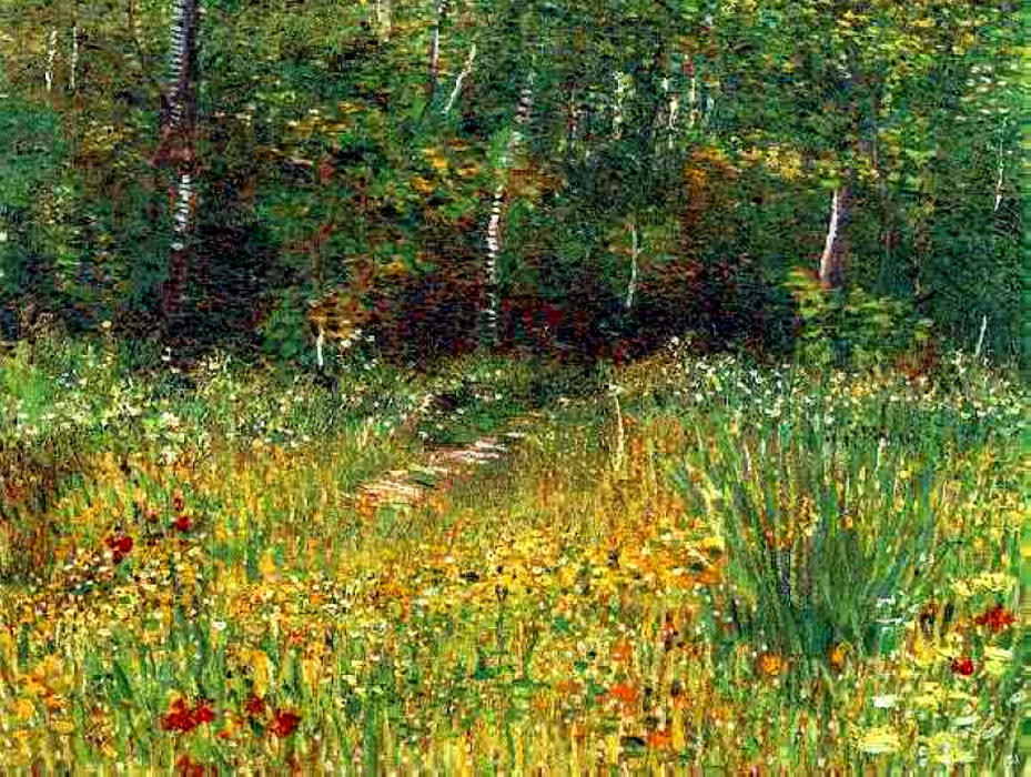 Park At Asnieres In Spring — Vincent Willem Van Gogh