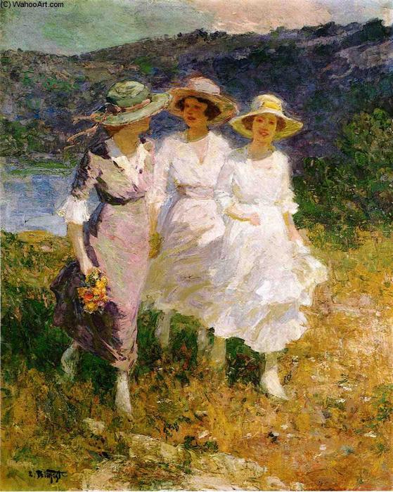 Walking In The Hills — Edward Henry Potthast