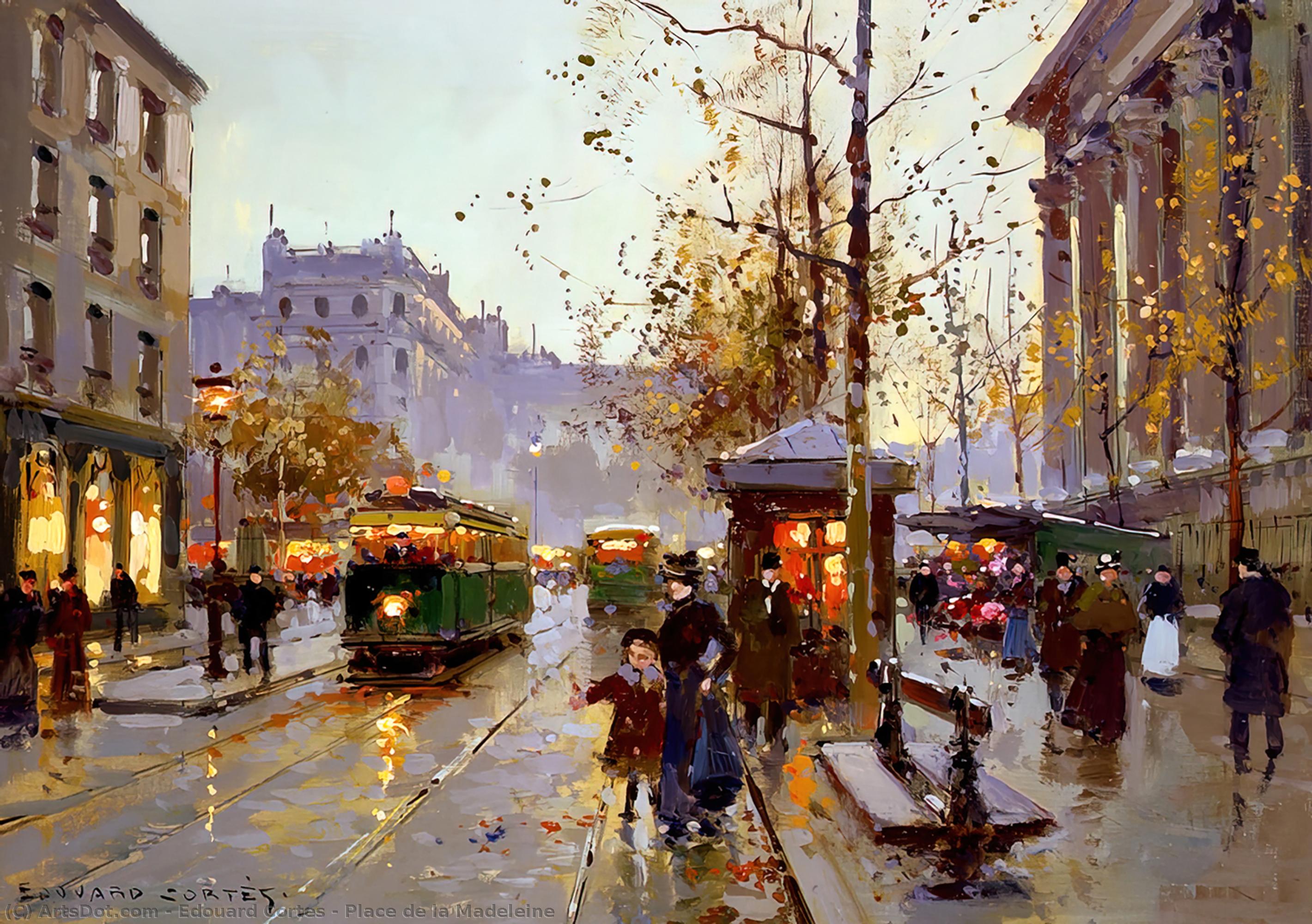 Place De La Madeleine — Edouard Cortès
