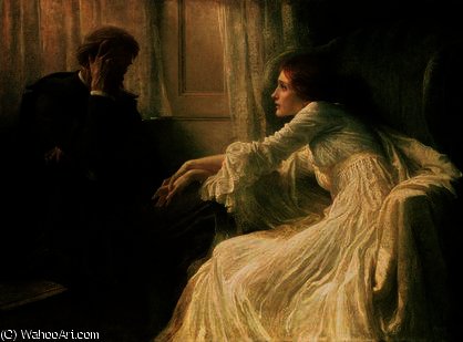 The Confession — Frank Dicksee