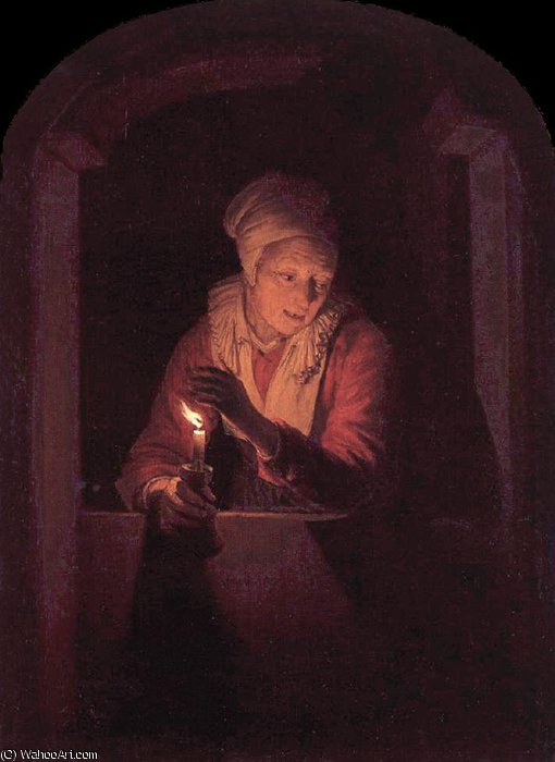 Candle — Gerrit Dou