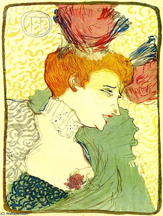 The Actress Marcelle Lender — Henri De Toulouse-lautrec
