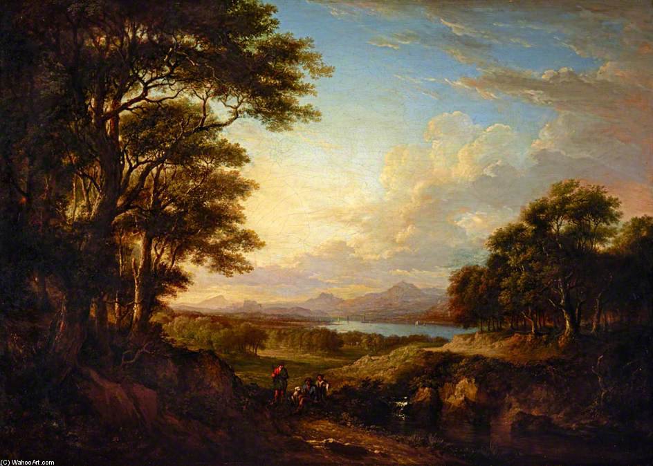 A Distant View Of Stirling — Alexander Nasmyth