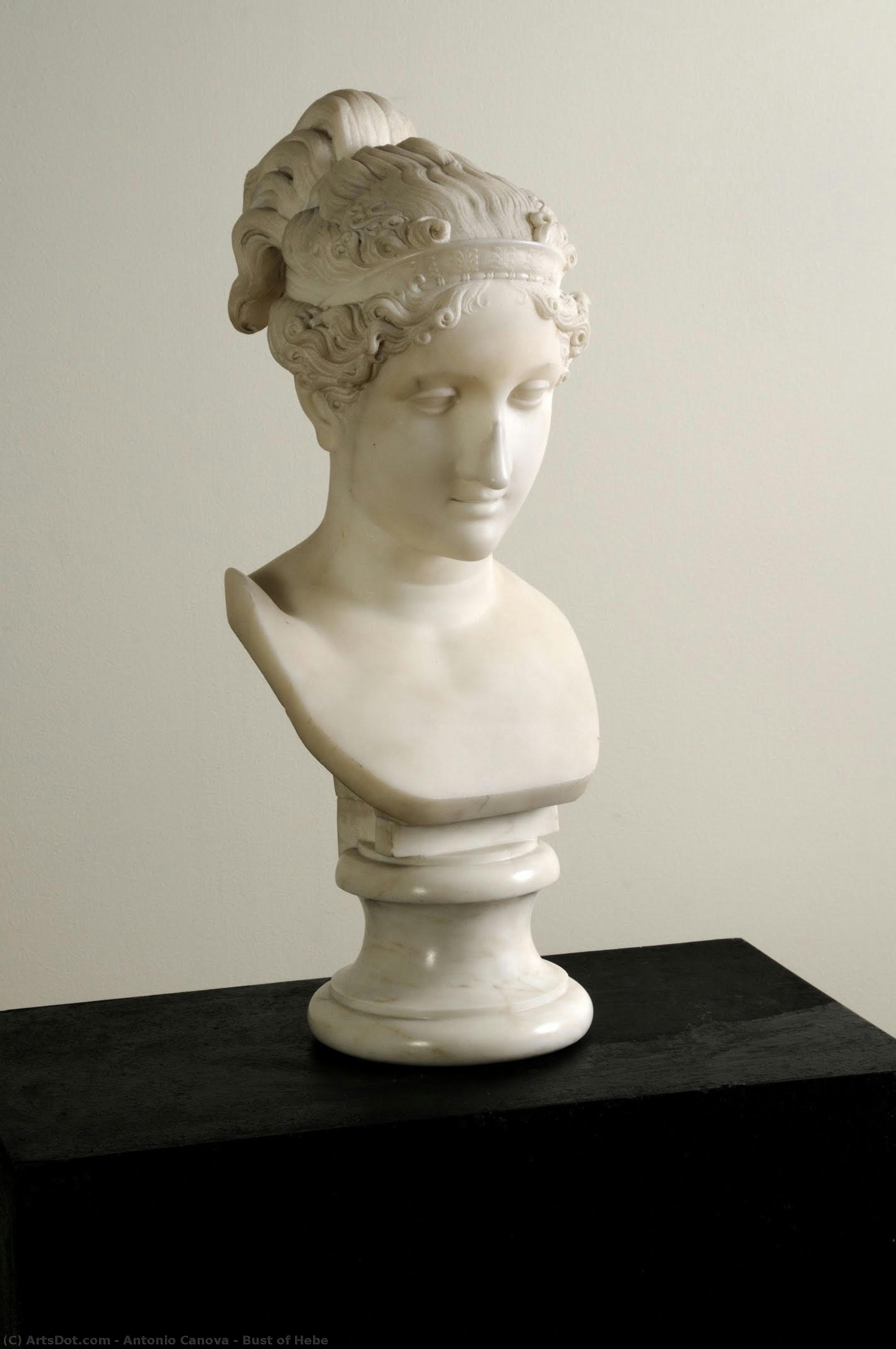 Bust Of Hebe — Antonio Canova