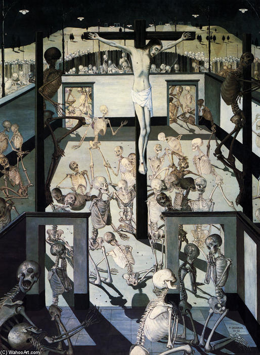Crucifixion — Paul Delvaux