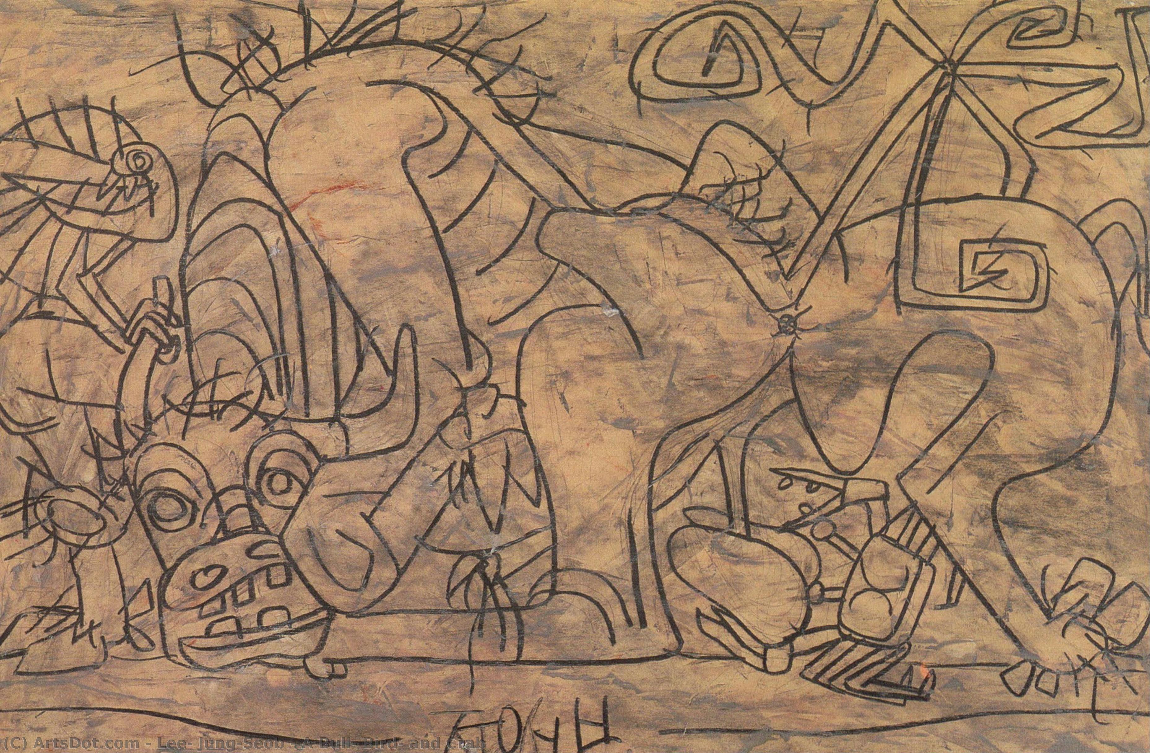A Bull, Bird, And Crab — Lee, Jung-seob
