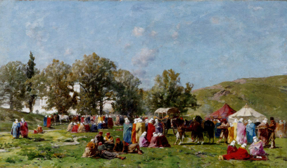 Sulle Rive Del Bosforo — Alberto Pasini