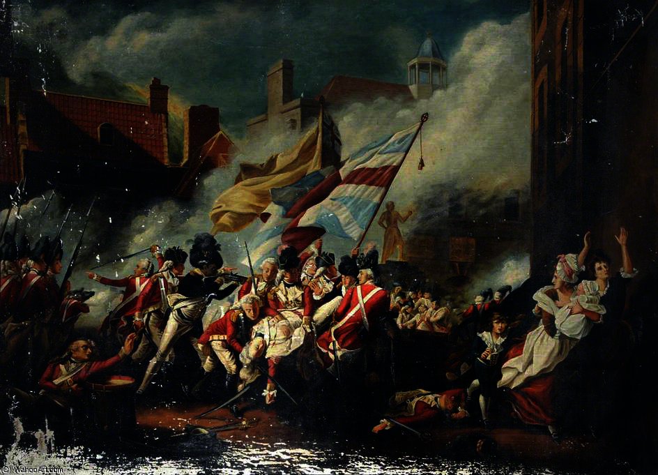 The Battle Of Jersey — John Singleton Copley